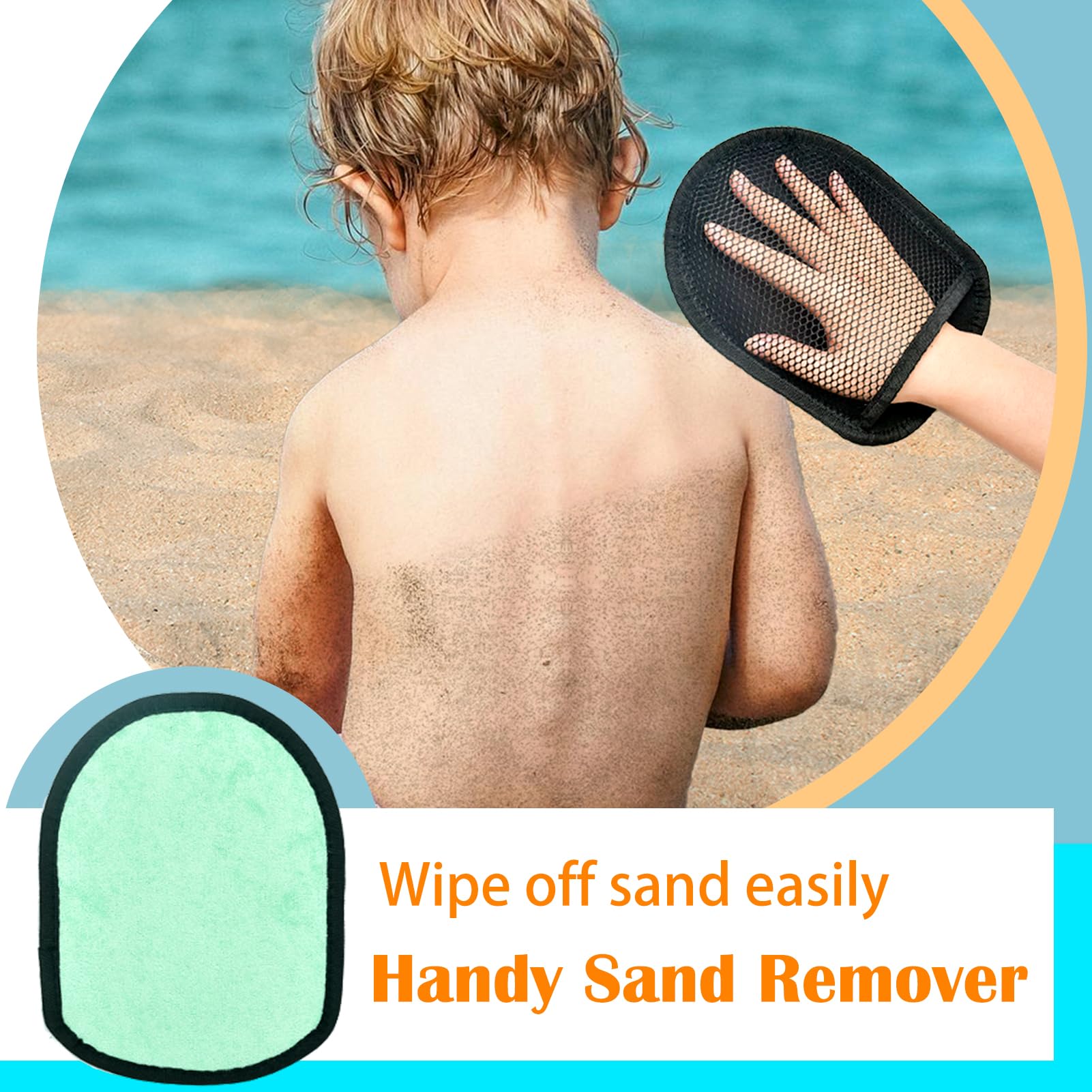 Foldable Beach Toys for Kids - 2 Pack Collapsible Sand Buckets, Mesh Storage Bags, Animal Shaped Sand Molds & Shovel Set for Toddlers Ages 3-7 | Perfect for Sandcastle Building, Beach Trips & Outdoor Summer Play