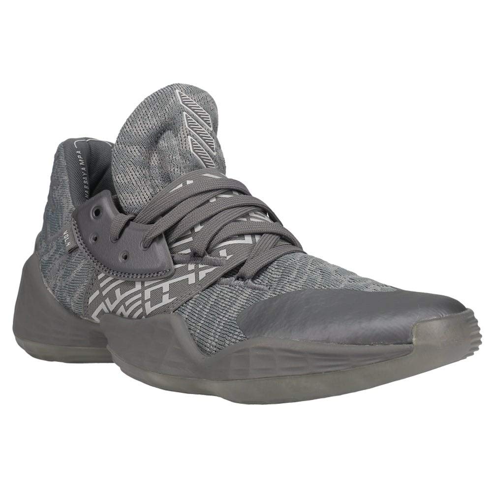 adidas Men's Harden Vol.4 Basketball Shoes - Grey | High-Performance Basketball Sneakers for Men | Perfect for Court Play & Casual Wear