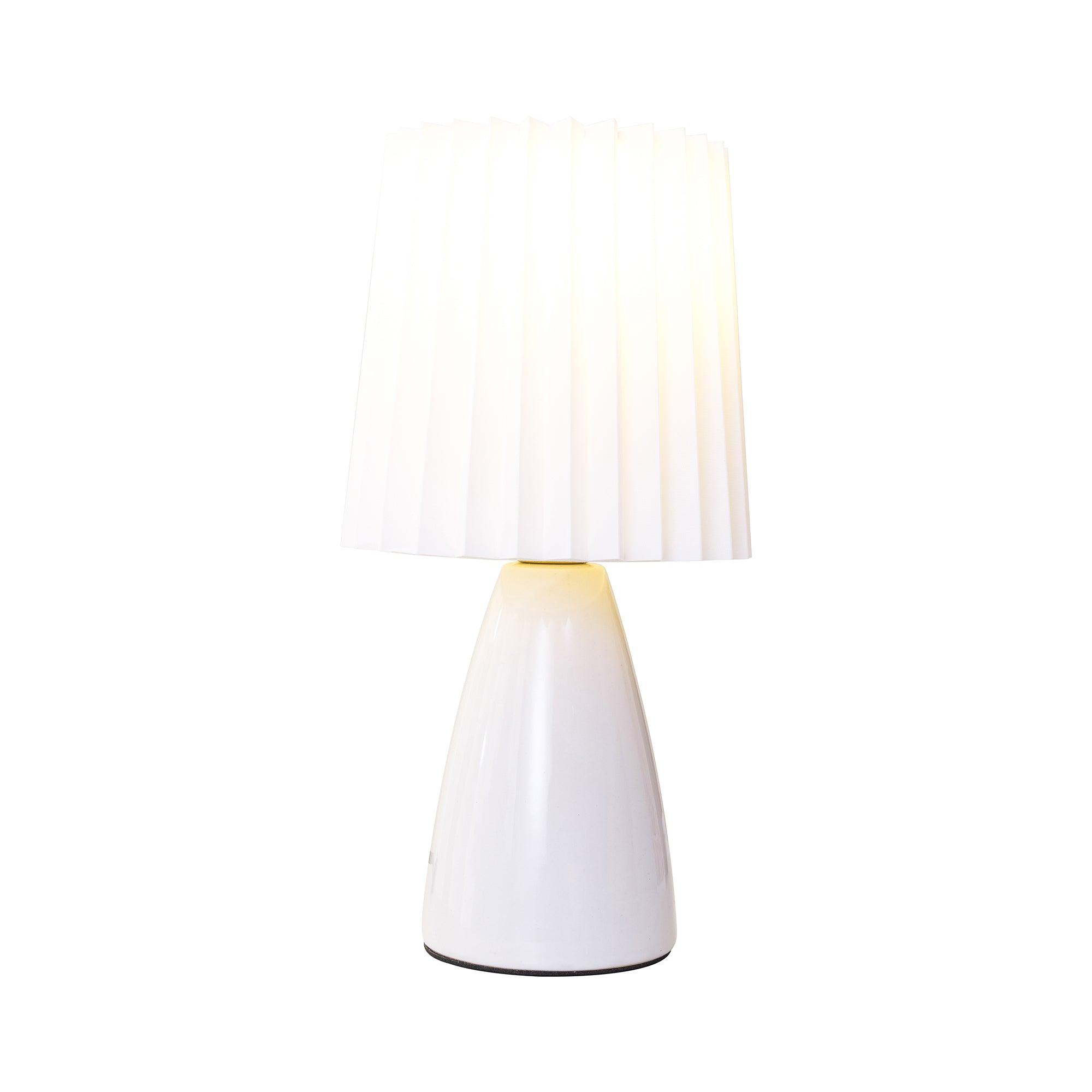 Delilah Table Lamp - Modern LED Nightstand Lamp with USB Port, Touch Control & Adjustable Brightness for Bedroom, Living Room, Office & Nursery Decor