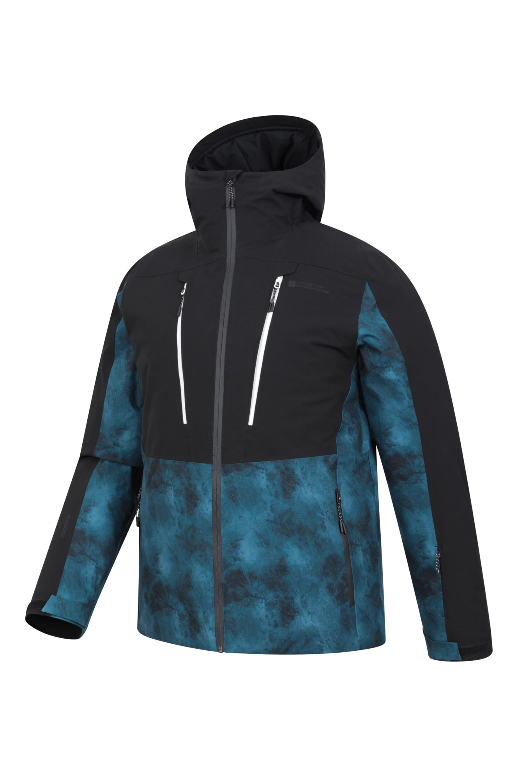 Mountain Warehouse Men's Waterproof Ski Jacket - Extreme Padded Insulation, Breathable Fabric, Taped Seams for Ultimate Protection | Perfect for Skiing, Snowboarding & Winter Outdoor Activities
