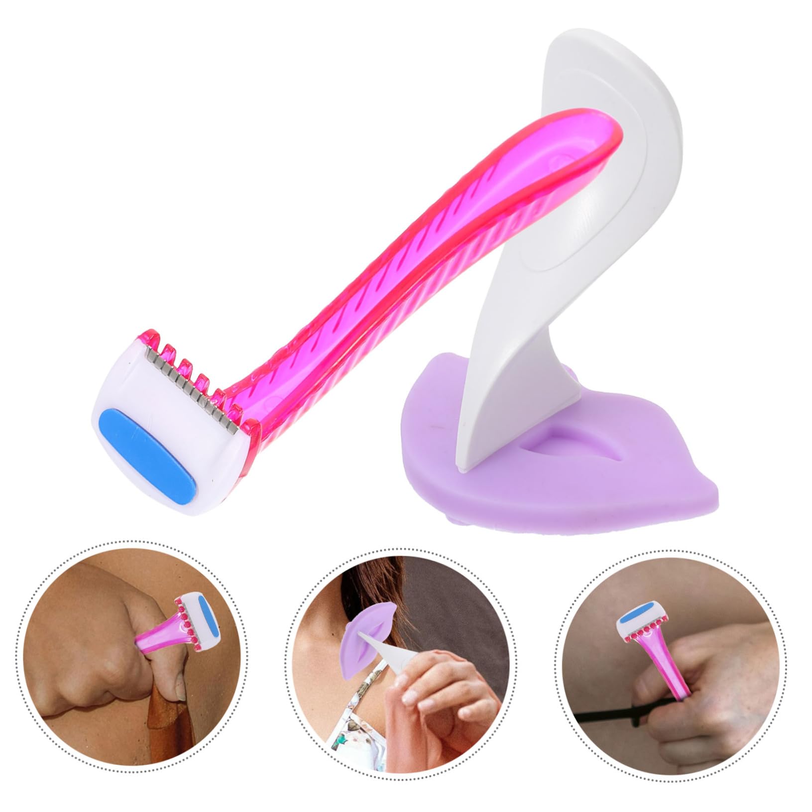 Women's Electric Shaver & Hair Trimmer - Rechargeable Bikini & Body Grooming Kit with Styling Stencils - Painless Hair Removal for Legs, Underarms & Intimate Areas - Perfect for Travel & Home Use