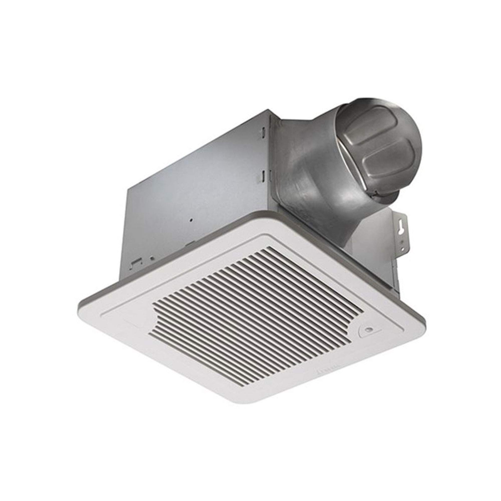 Delta Electronics SMT130H Smart Bathroom Exhaust Fan - 130 CFM Quiet Ventilation with Humidity Sensor for Home, Kitchen & Basement Air Circulation