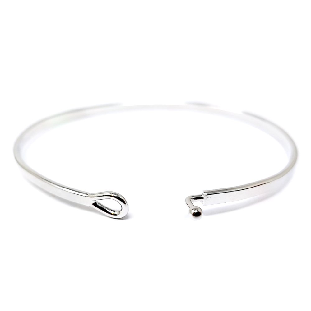 Inspirational Thin Cuff Bangle Bracelet for Women - Engraved 'Be Bright, Be Brave, Be Bold' Motivational Message (Silver) | Perfect for Daily Wear, Gifts & Empowerment Jewelry