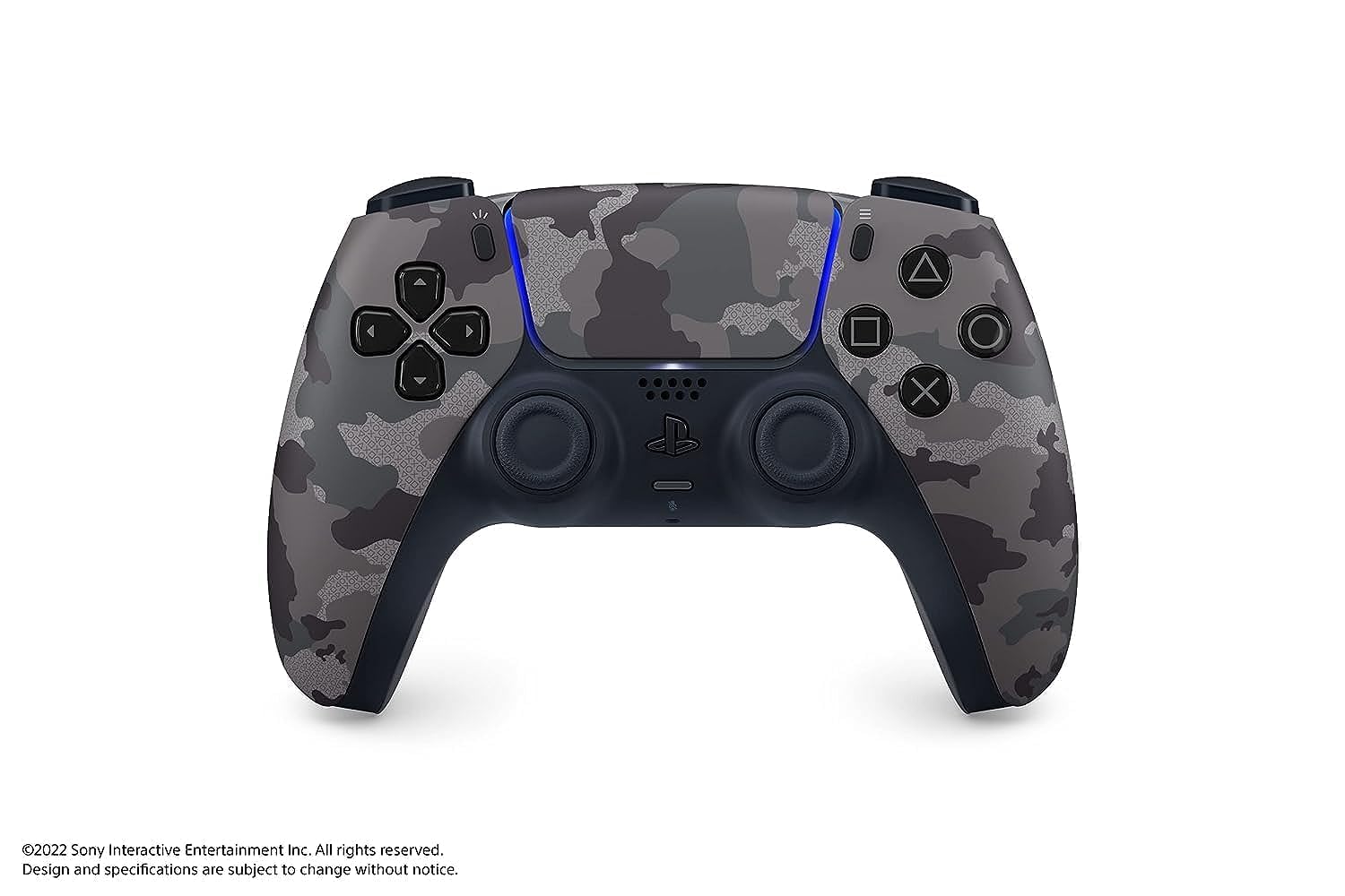 Sony PlayStation 5 DualSense Wireless Controller - Gray Camouflage (Renewed) | Compatible with PS5 Console | Perfect for Gaming, Streaming & Multiplayer Sessions