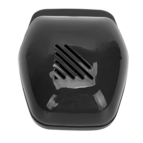 Portable Nail Dryer Fan for Gel Polish - Lightweight 6.1x4.3 Inch Manicure Drying Machine with Cooling Function - Perfect for Home Nail Salon, Parties & Travel (Black)