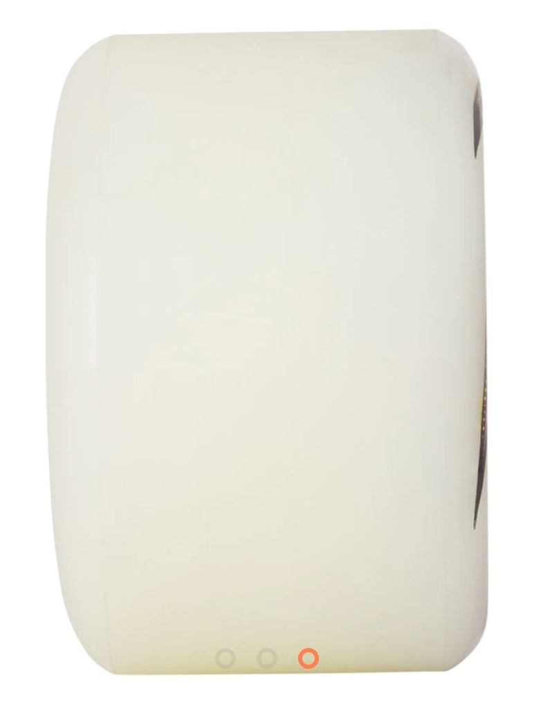 OJ II Teamrider Speedwheels 57mm 95a Hardness White Skateboard Wheels - Perfect for Street Skating and Park Riding