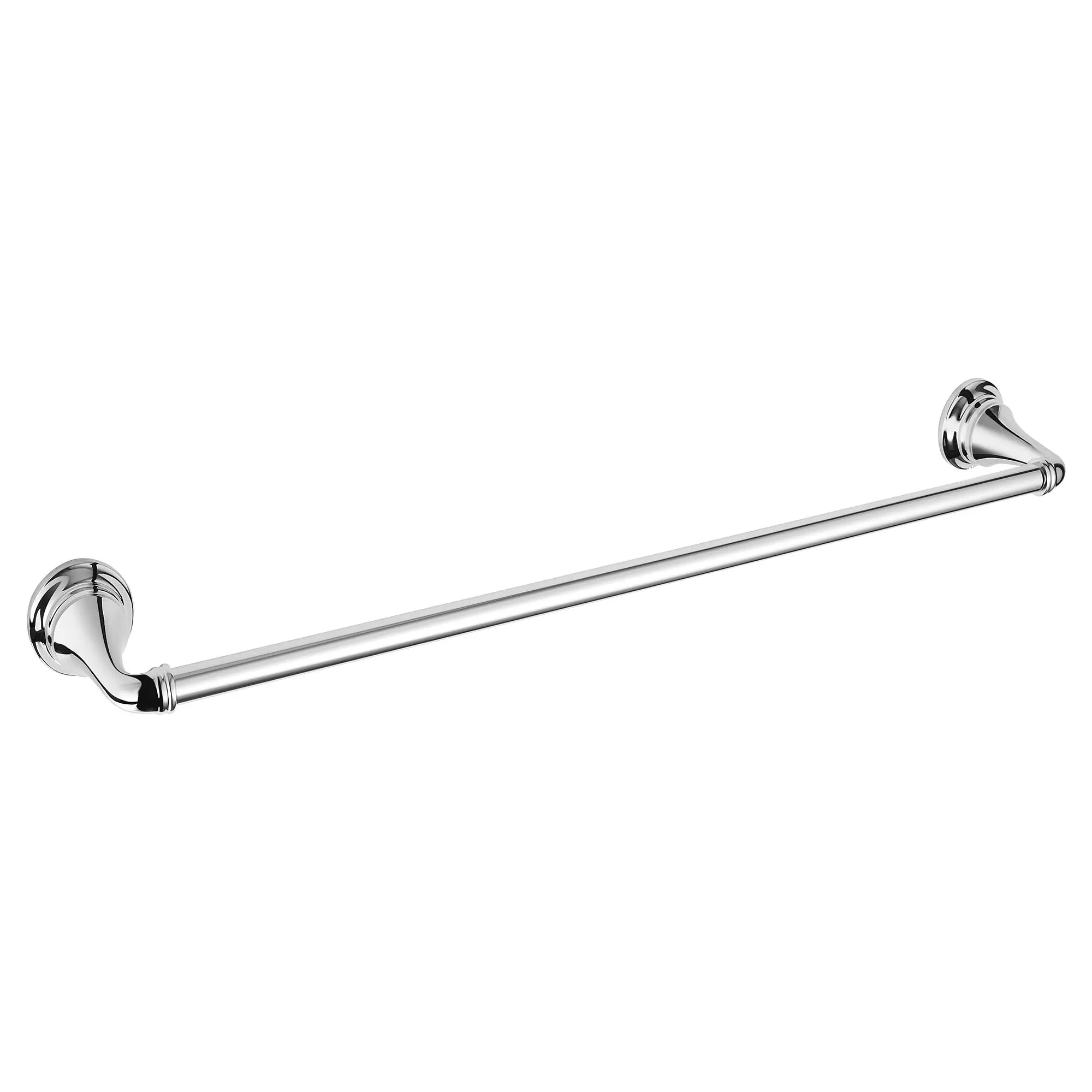 Delancey Stainless Steel Towel Bar - 24 Inch Bathroom Towel Rack for Modern Homes, Hotels & Spas - Rustproof & Durable for Shower, Kitchen & Bathroom Organization