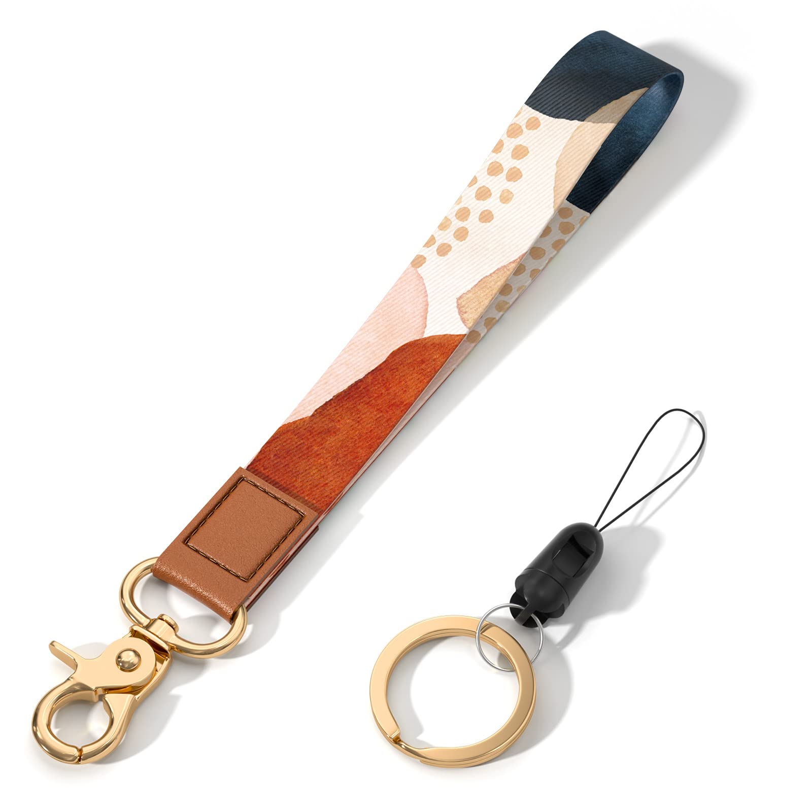 Cute Wrist Lanyard Keychain for Keys, ID & Cards - Phone & Camera Strap for Women & Men