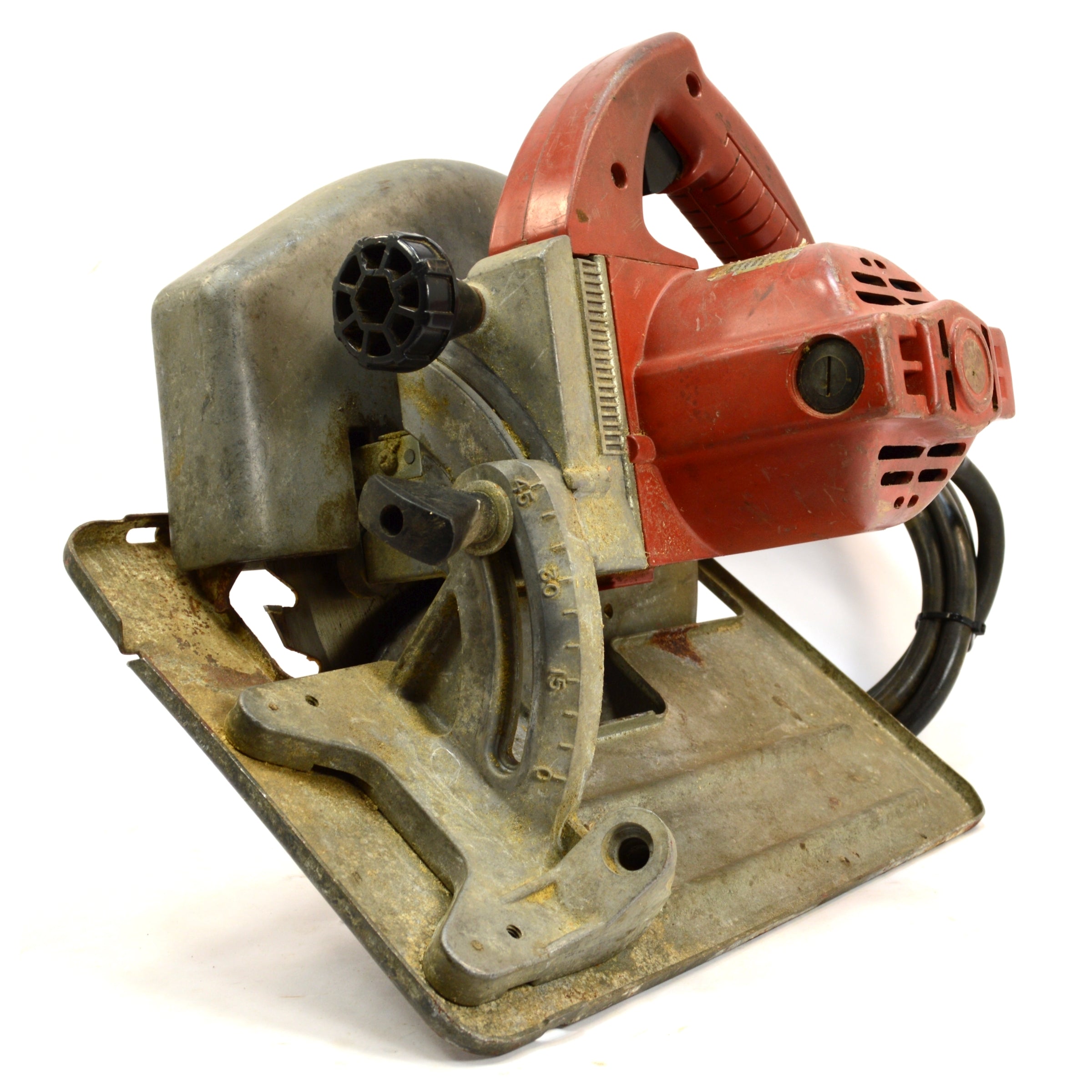 Heavy Duty Milwaukee Circular Beam Saw No. 6460 with 10.25-Inch Blade - 5200 RPM, 15 AMP - Perfect for Professional Woodworking and Construction Projects