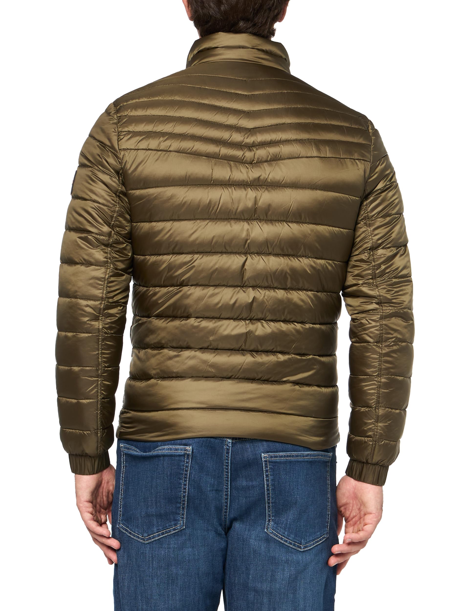 BOSS Men's Lightweight Soft Shell Puffer Jacket - Waterproof Winter Coat for Outdoor Activities, Hiking & Casual Wear