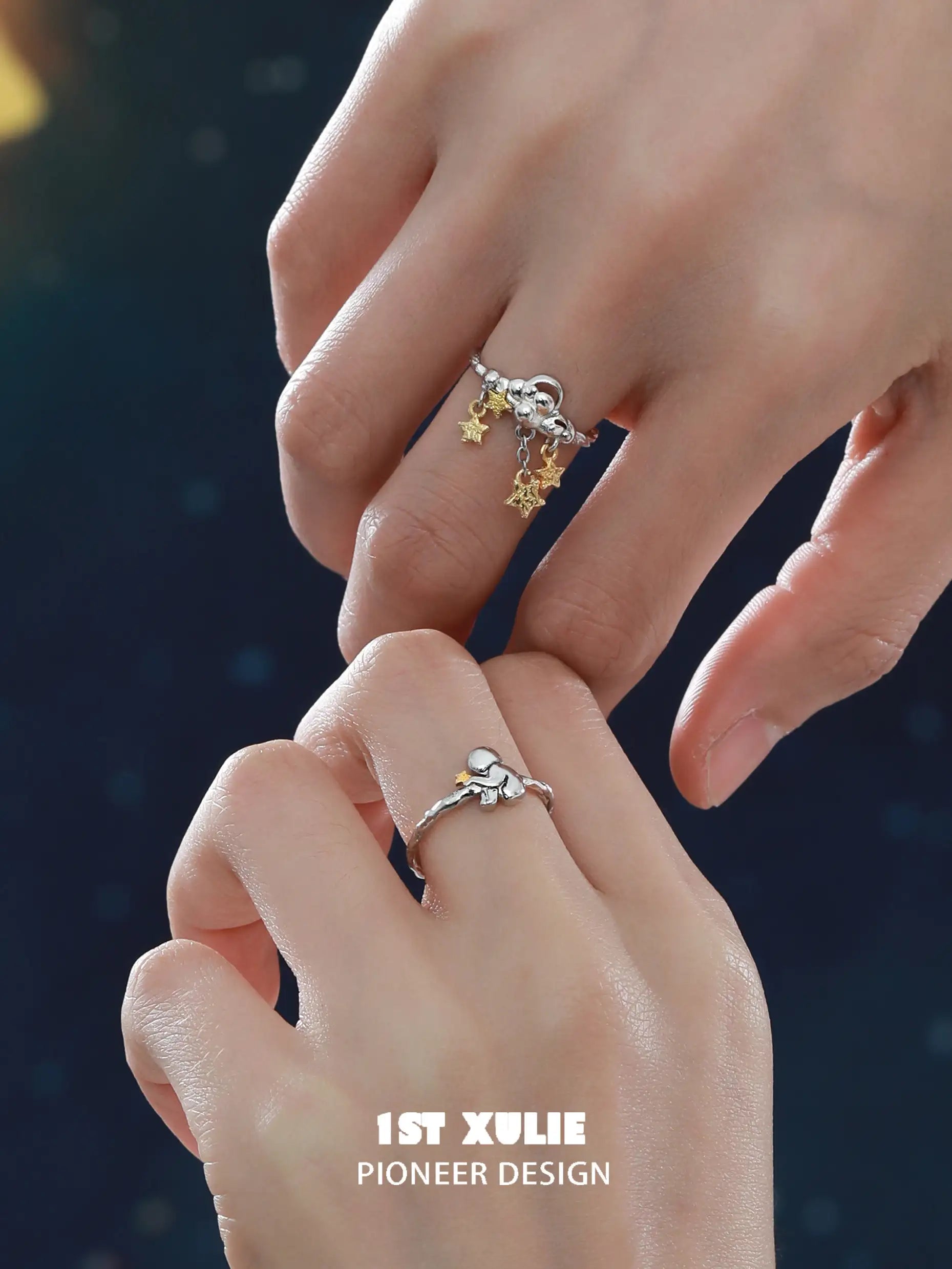 Cat's Gaze S925 Sterling Silver Lonely Patients Ring™ - Elegant Silver Cat Ring for Women | Perfect Gift for Cat Lovers, Depression Support Jewelry | Wear Daily, for Special Occasions & Self-Care Moments