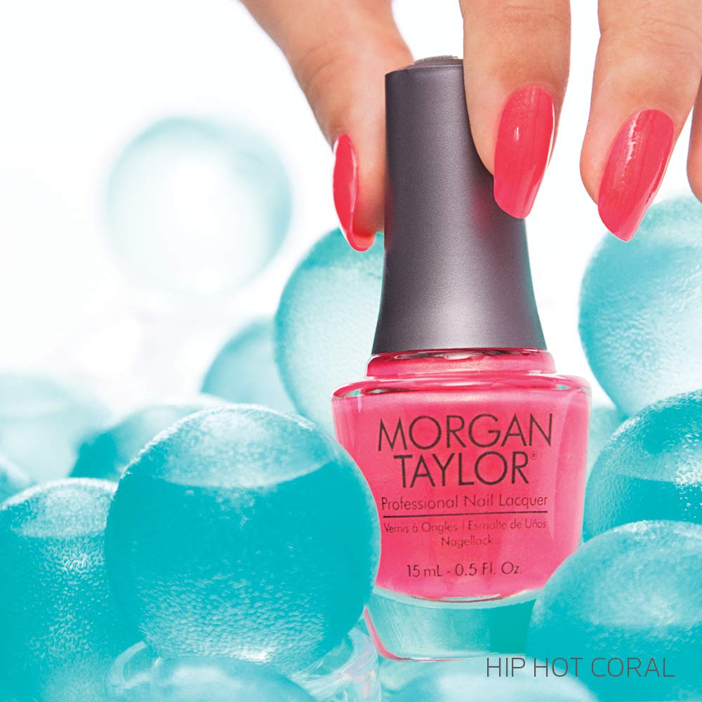 Morgan Taylor Long Lasting Nail Polish Lacquer - 0.5 oz (15ml) - High Gloss, Chip-Resistant Formula for Salon-Quality Manicures at Home - Perfect for Parties, Weddings & Everyday Wear