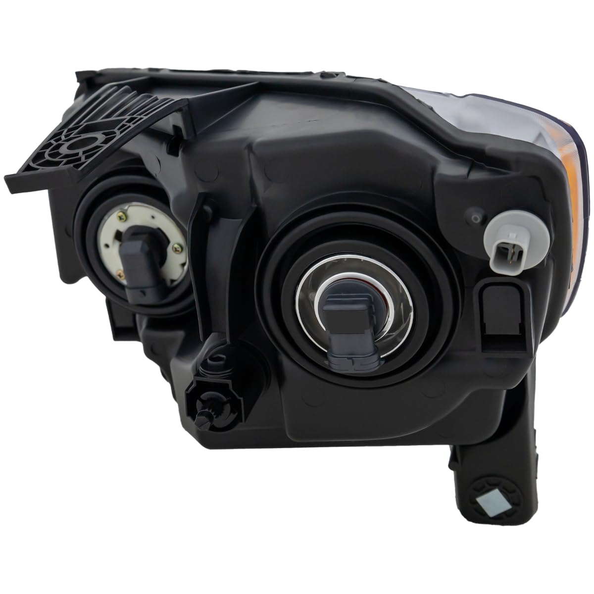 Compatible with Compass 11-13 Head LAMP RH Assembly - Standard Type Code LMB (13-13, Without Black Trim) | Replacement Part for Jeep Compass Headlight | Perfect for Off-Roading & Night Driving