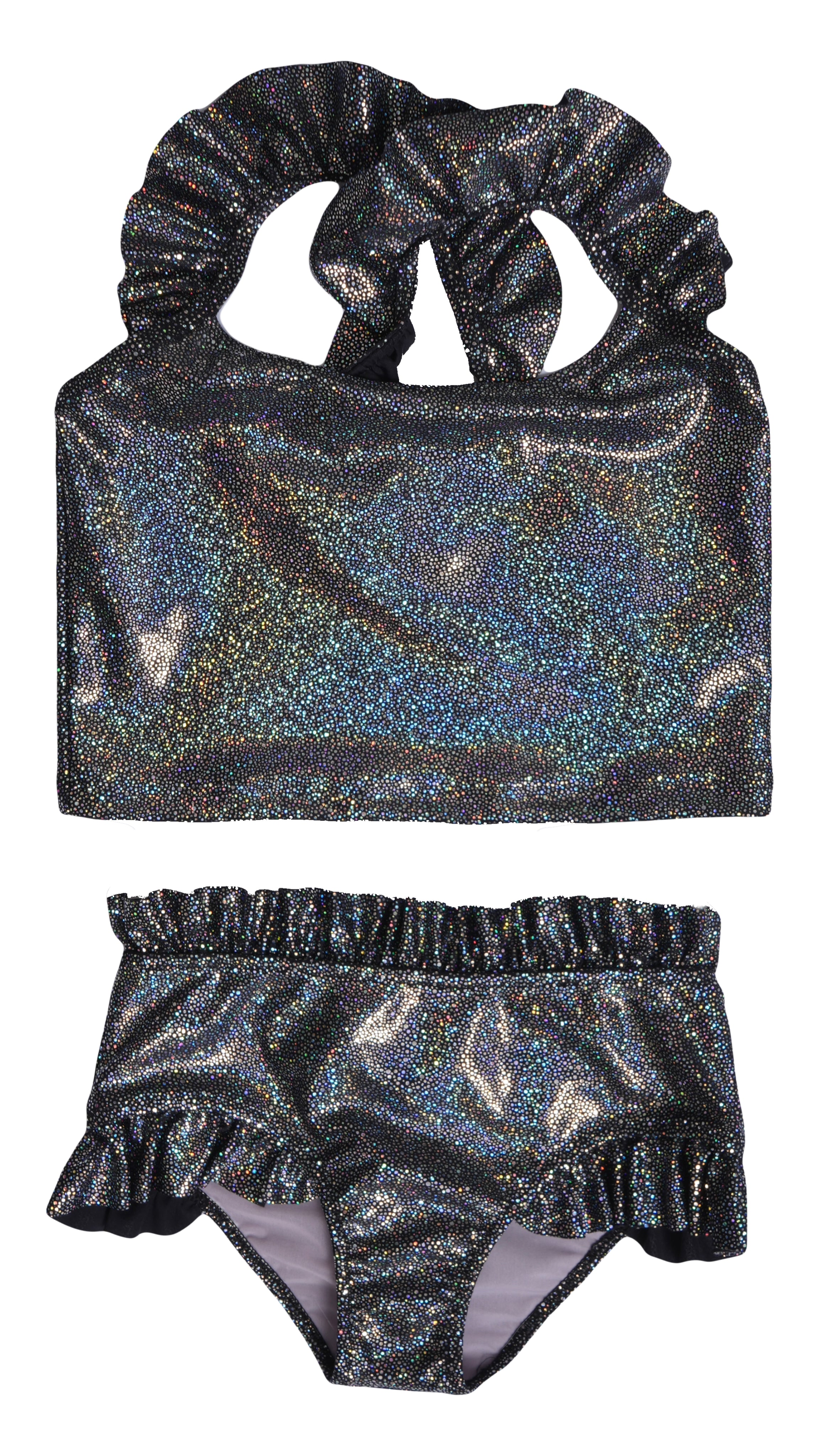 Arianna Black Glitter Makeup - High-Quality Cosmetic Glitter for Face, Eyes & Body | Perfect for Parties, Halloween & Festivals