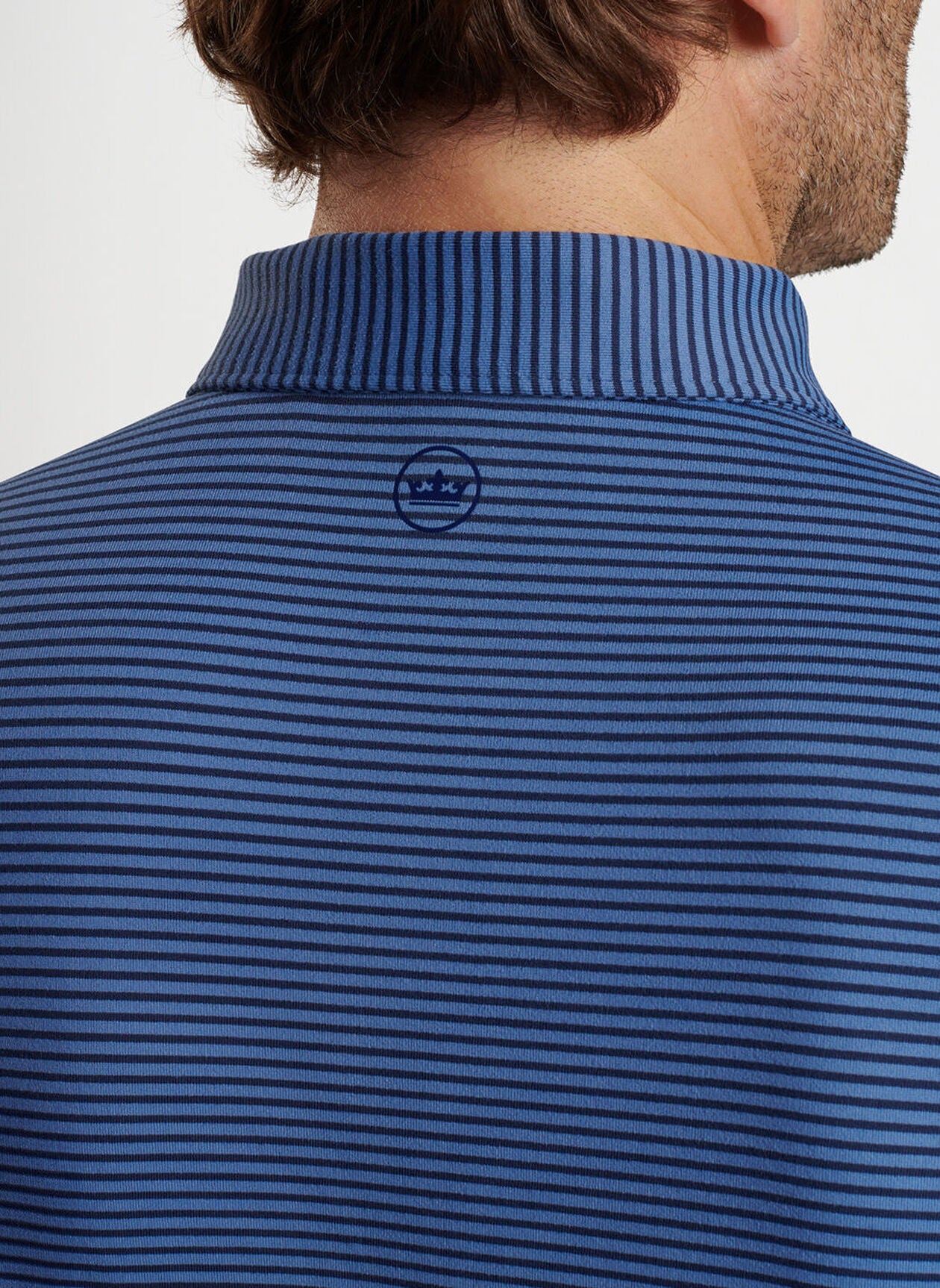 Peter Millar Performance Long Sleeve Polo Shirt for Men - Moisture-Wicking & Breathable Fabric - Ideal for Golf, Tennis & Casual Wear