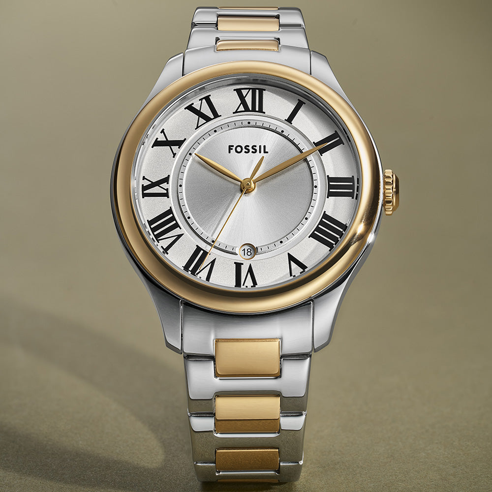 Fossil Gilmore ES5396 Smartwatch - Stylish & Functional Smart Watch for Women with Fitness Tracking, Heart Rate Monitor & Notifications - Perfect for Workouts, Office & Everyday Use