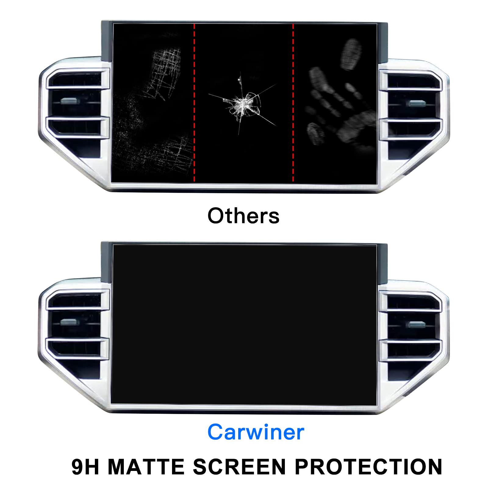 Premium Matte Screen Protector for 2022-2025 Toyota Tundra & 2023-2025 Toyota Sequoia 14