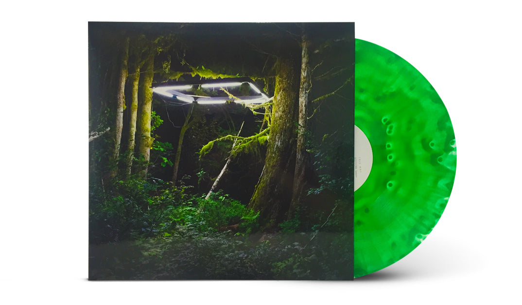 Standard // Translucent green ghostly splatter