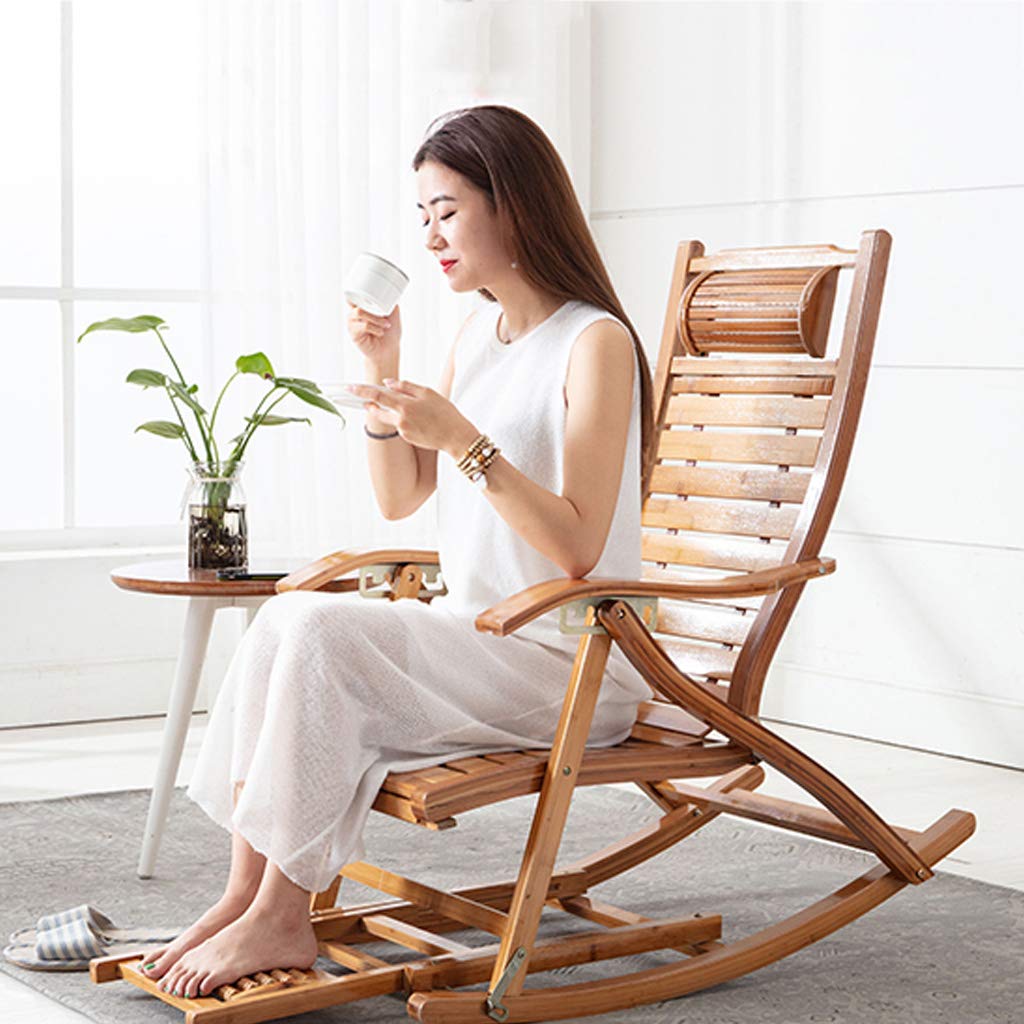 Premium High Back Zero Gravity Recliner Chair - 200kg Weight Capacity Bamboo Folding Sun Lounger with Comfortable Cotton Pad | Perfect for Backyard Relaxation, Beach Camping & Patio Lounging