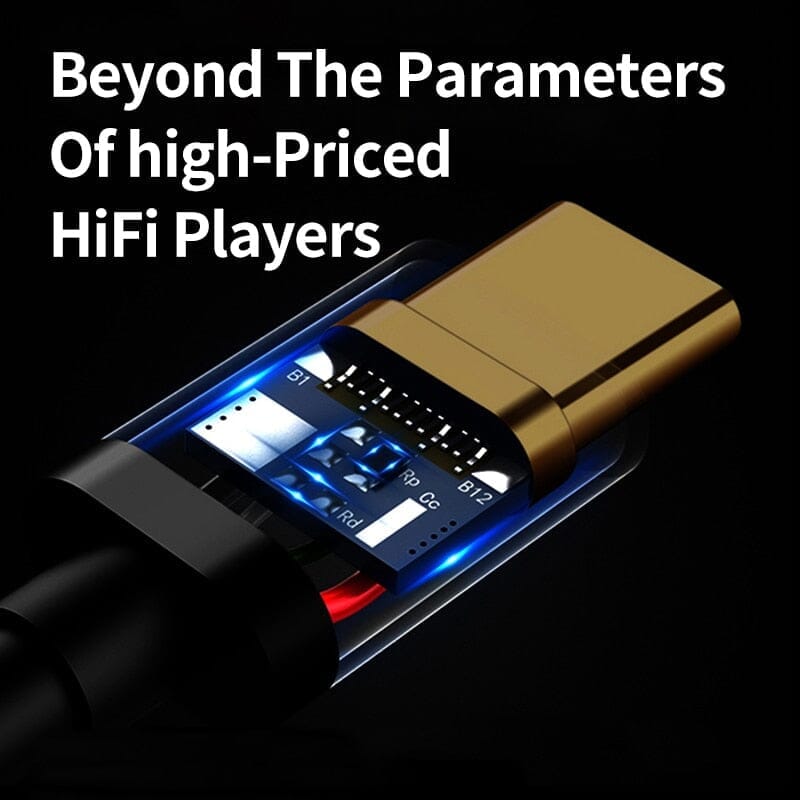 BGVP T01s HiFi DAC Headphone Amplifier - USB Type C to 2.5mm/3.5mm/4.4mm & Lightning to 3.5mm Audio Adapter for iPhone, Android - Perfect for Music Lovers, Audiophiles & Gaming Enthusiasts