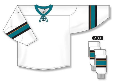Official San Jose Sharks Custom Away Jersey - Authentic NHL Hockey Jersey for Men & Women - Perfect for Games, Parties & Fan Events