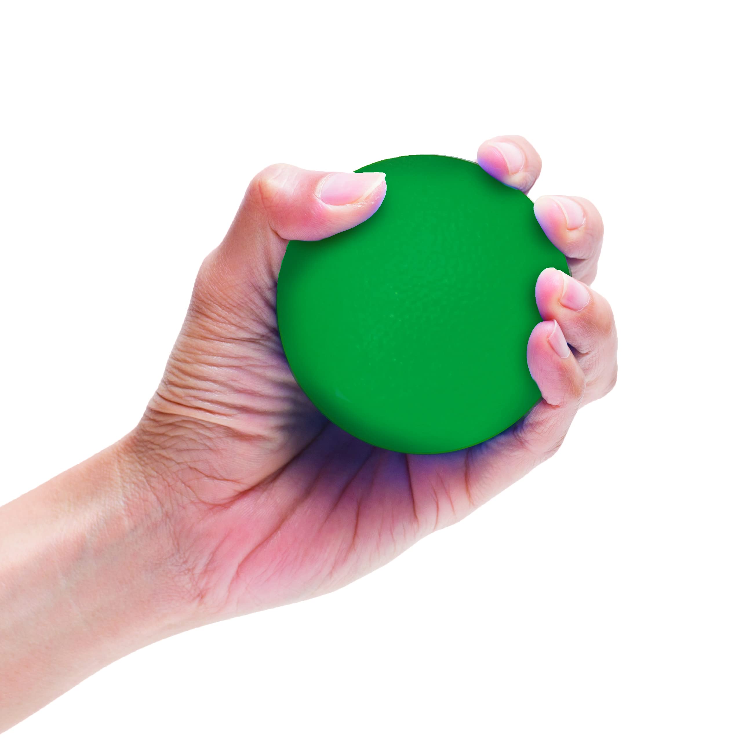 Rehabilitation Hand Grip Strengthener Balls - Set of 5 Therapy Stress Balls for Hand Therapy, Arthritis, Carpal Tunnel & Strength Training - Perfect for Office, Gym & Home Use