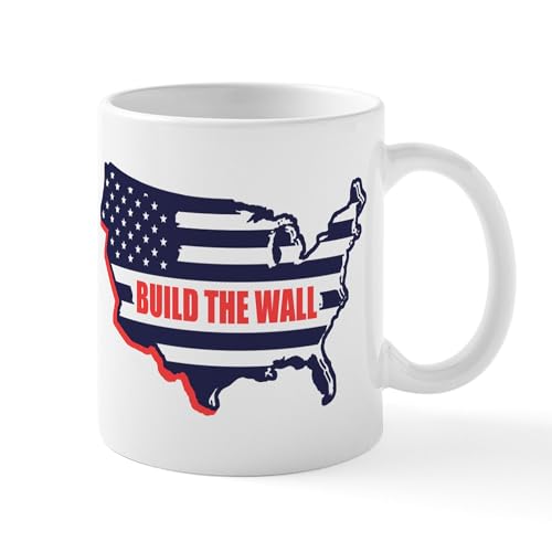 White - Build The Wall Mugs