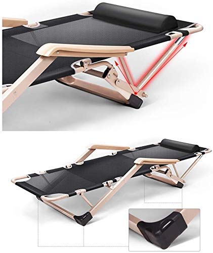 Adjustable Zero Gravity Folding Lounge Chair - Portable Recliner for Outdoor, Beach, Garden, Camping & Indoor Relaxation | Perfect for Sunbathing, Fishing & Lunch Breaks