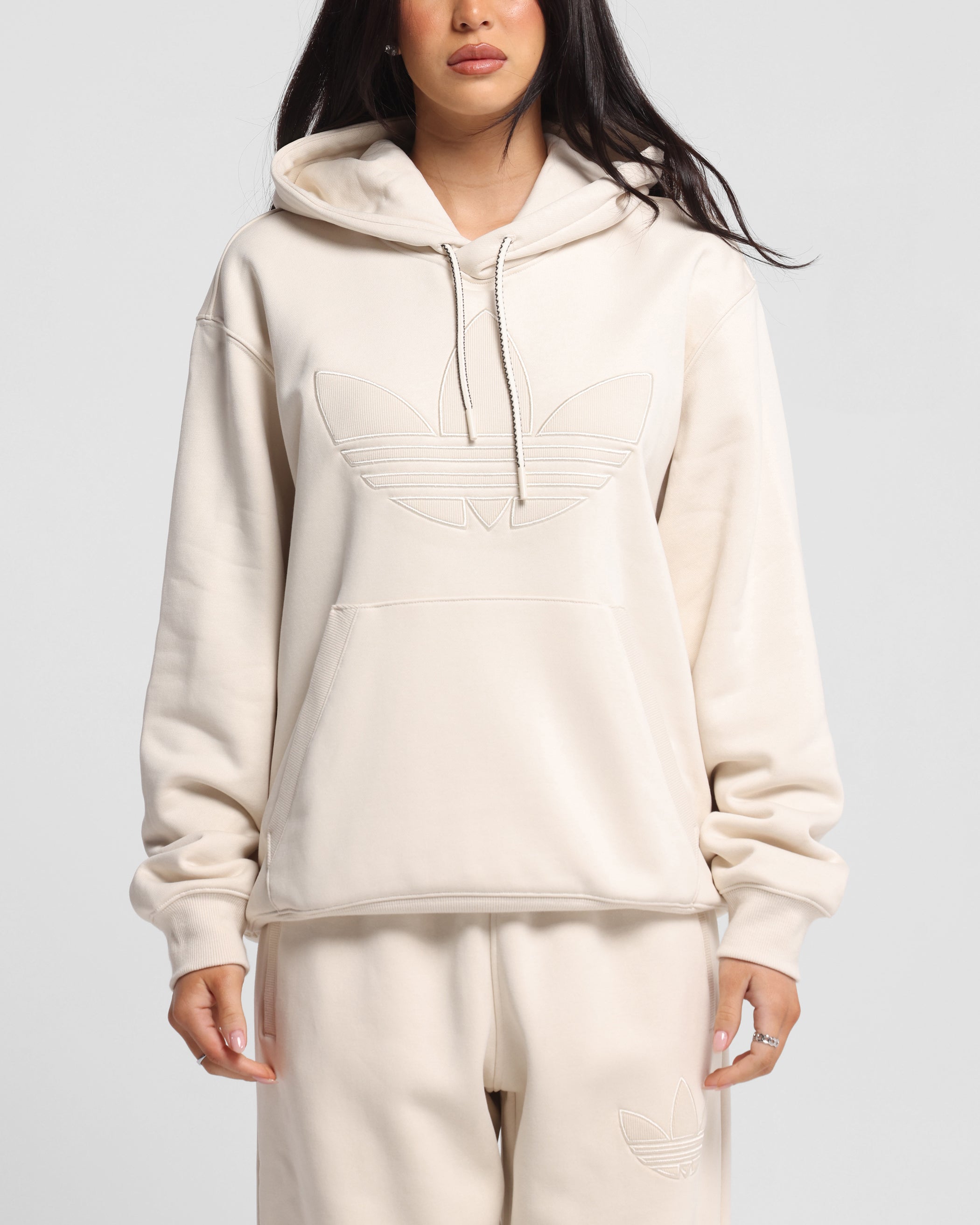 Adidas Originals 70's Retro Hoodie Sweatshirt for Men & Women - Vintage Wonder White Cotton Pullover - Perfect for Casual Wear, Street Style & Gym