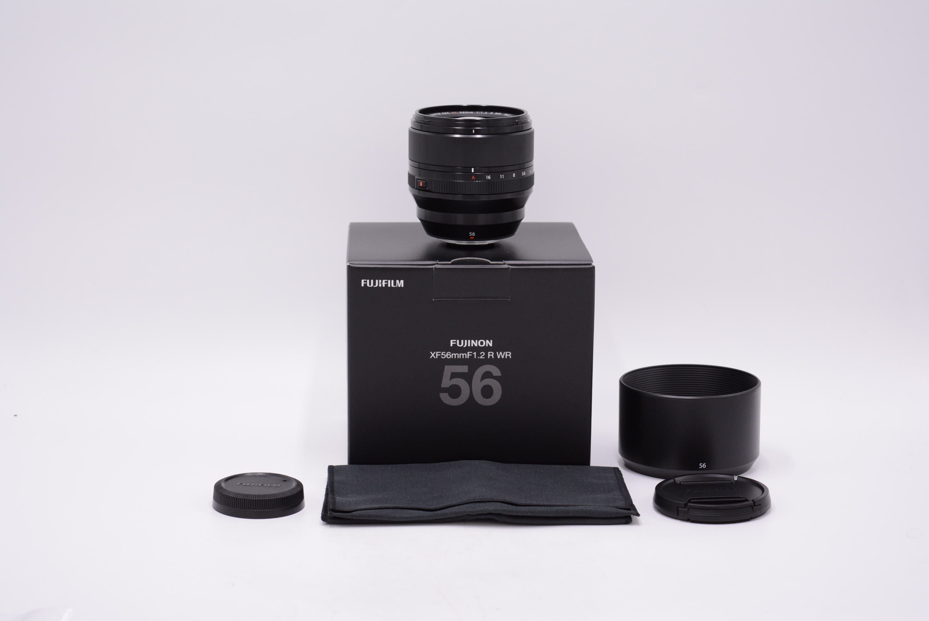 Fujifilm XF 56mm f/1.2 R WR APS-C Lens for X Mount - Fast Prime Portrait Lens with Weather Resistance | Perfect for Street Photography, Low Light & Professional Portraits