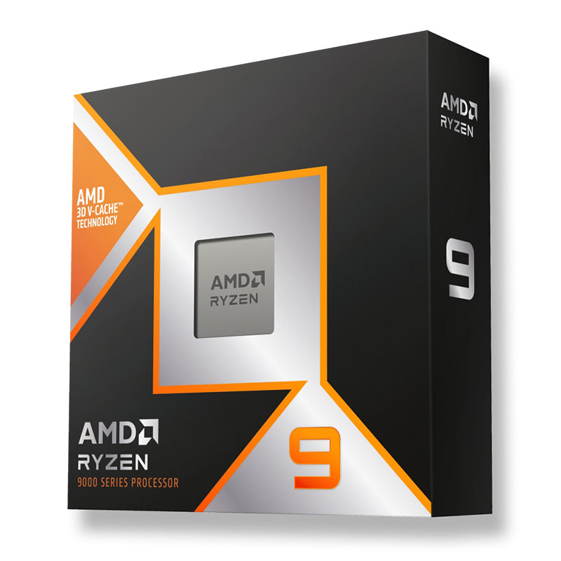 AMD Ryzen 9 9950X3D 16-Core AM5 Desktop Processor 5.7GHz (100-100000719WOF) - High-Performance Gaming & Content Creation CPU for PC Builds