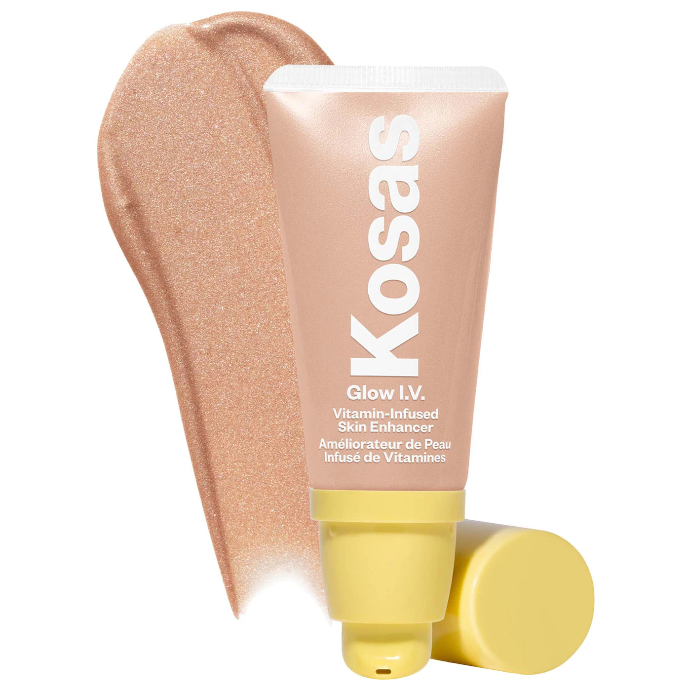 Kosas Glow I.V. Vitamin Infused Skin Illuminating Enhancer - 30ml | Hydrating Face Serum with Vitamin Infusion for Radiant Glow | Perfect for Daily Skincare Routine & Makeup Prep