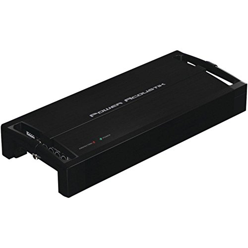 POWER ACOUSTIK RZ1-2300D Razor Series Class D Full-Range & Monoblock Amplifier - 2300W Max Power with Remote Gain Control - Perfect for Car Audio Systems & Bass Boost Setups