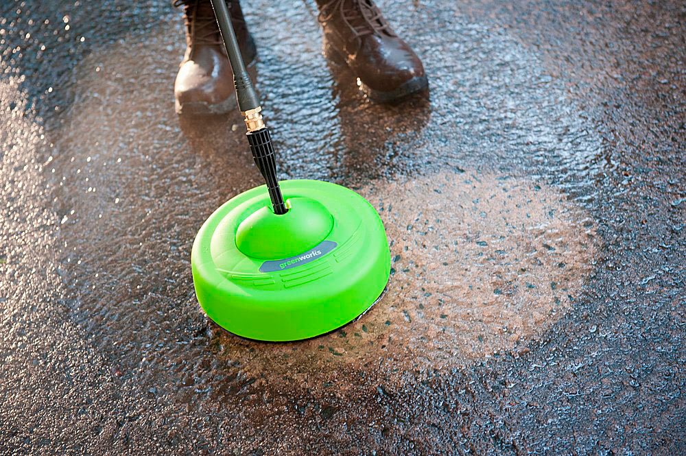 Refurbished 1900 PSI 1.2 GPM Electric Pressure Washer with 11-Inch Surface Cleaner & Soap Dispenser - Ideal for Driveway, Deck, Patio, and Home Exterior Cleaning