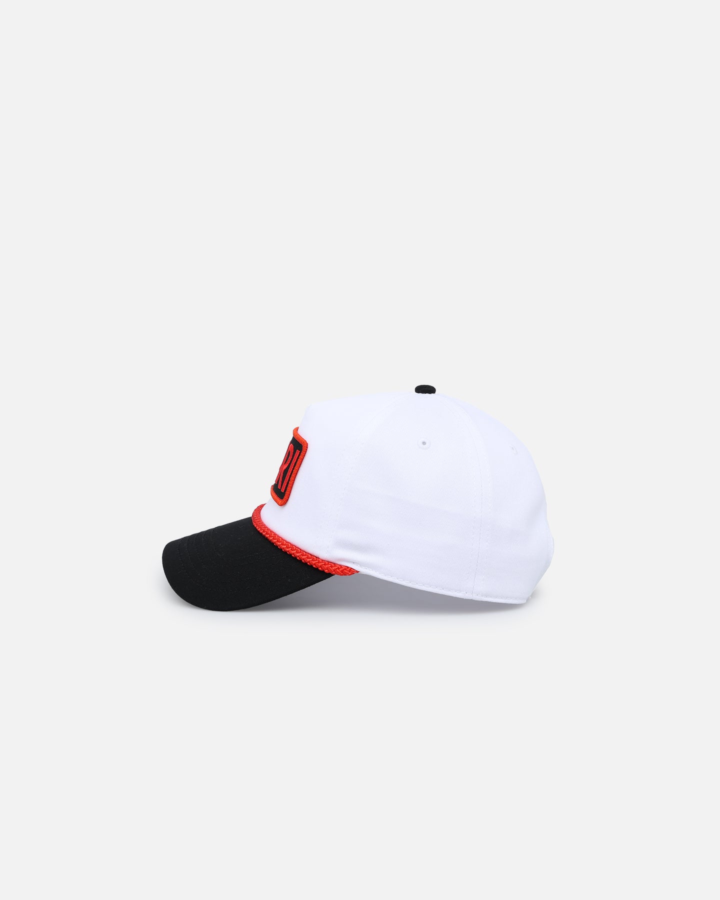 American Needle Roscoe Strapback Hat - White & Black Adjustable Snapback Cap for Men & Women - Perfect for Casual Wear, Sports & Outdoor Activities