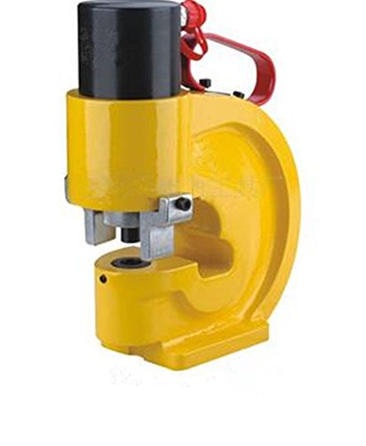 35T Hydraulic Punching Tool with Electric Pump Kit - Heavy Duty Metal Hole Punch for Steel Plate, Sheet Metal Fabrication, HVAC and Automotive Repair