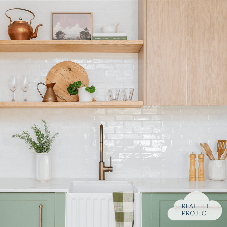 Noosa Gloss Zellige White Tile - Premium Ceramic Wall & Floor Tile for Bathroom, Kitchen Backsplash & Shower Renovation
