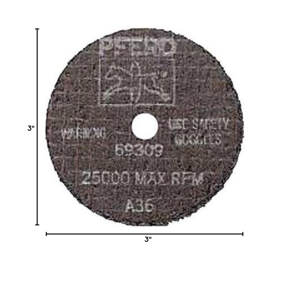 SEPTLS41969301 - Pferd Type 1 Die Grinder A-PS Cut-Off Wheels - 69301 | High-Speed Cutting Discs for Metal, Wood & Plastic | Perfect for DIY, Metal Fabrication & Automotive Repair