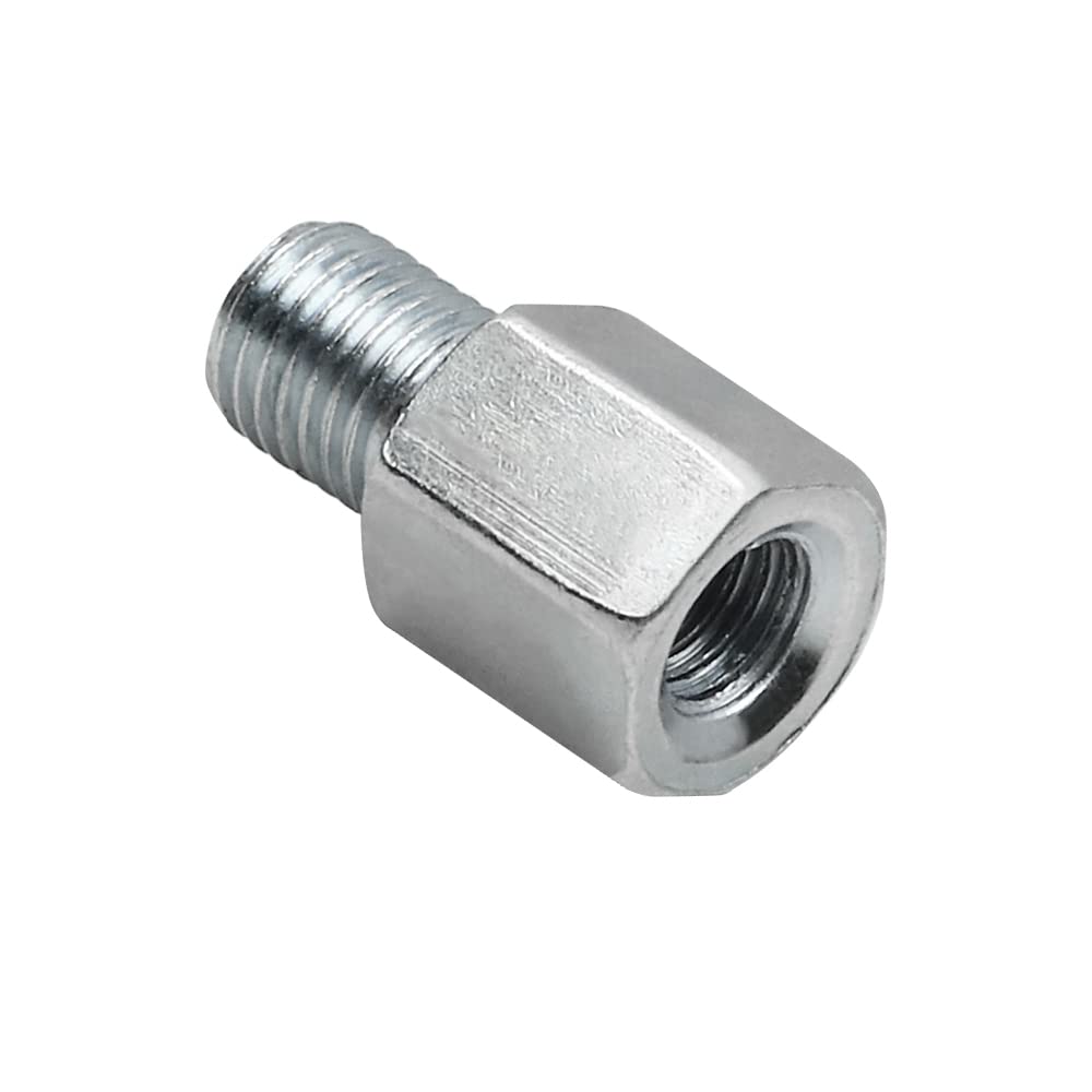Universal Motorcycle Rear Mirror Mount Adapter Screws - 2Pcs 10mm Male to 8mm Female Clockwise Threaded Right Hand Conversion Kit for Motorcycle, ATV, Scooter, Dirt Bike & Mini Bike - Perfect for Mirror Adjustments & Upgrades