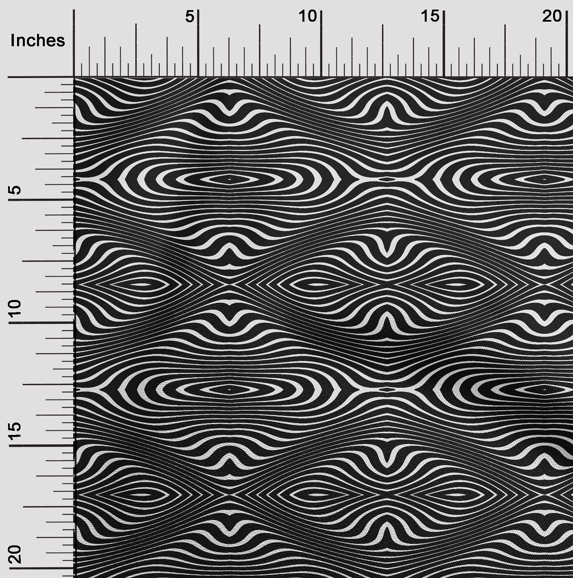 Premium Rayon White Moire Fabric by The Yard - 56