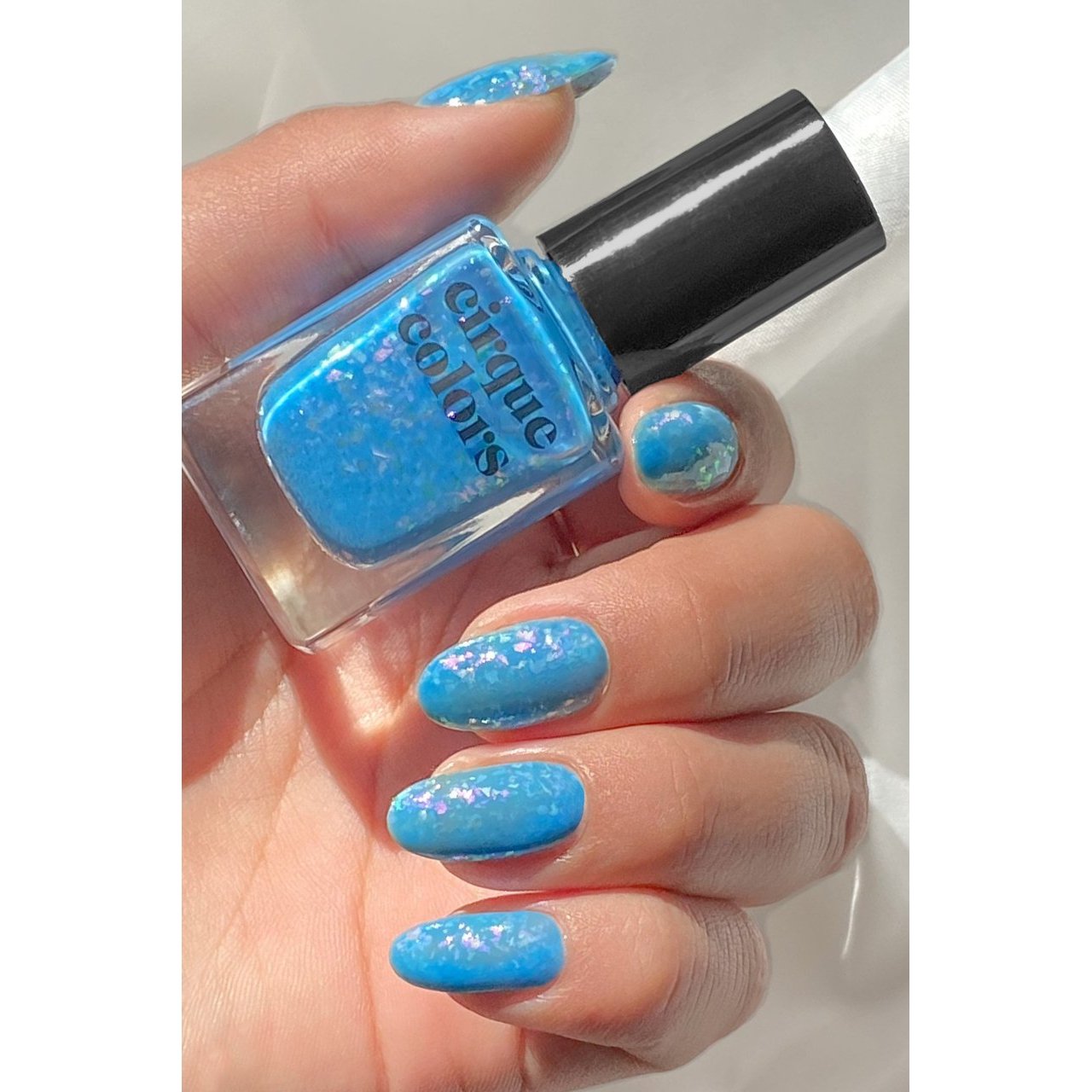 Cirque Colors Snow Cone Nail Polish - 0.37 oz Long Lasting Vegan & Cruelty Free Nail Lacquer for Gel-Like Shine - Perfect for Summer Manicures, Pedicures & Nail Art Designs