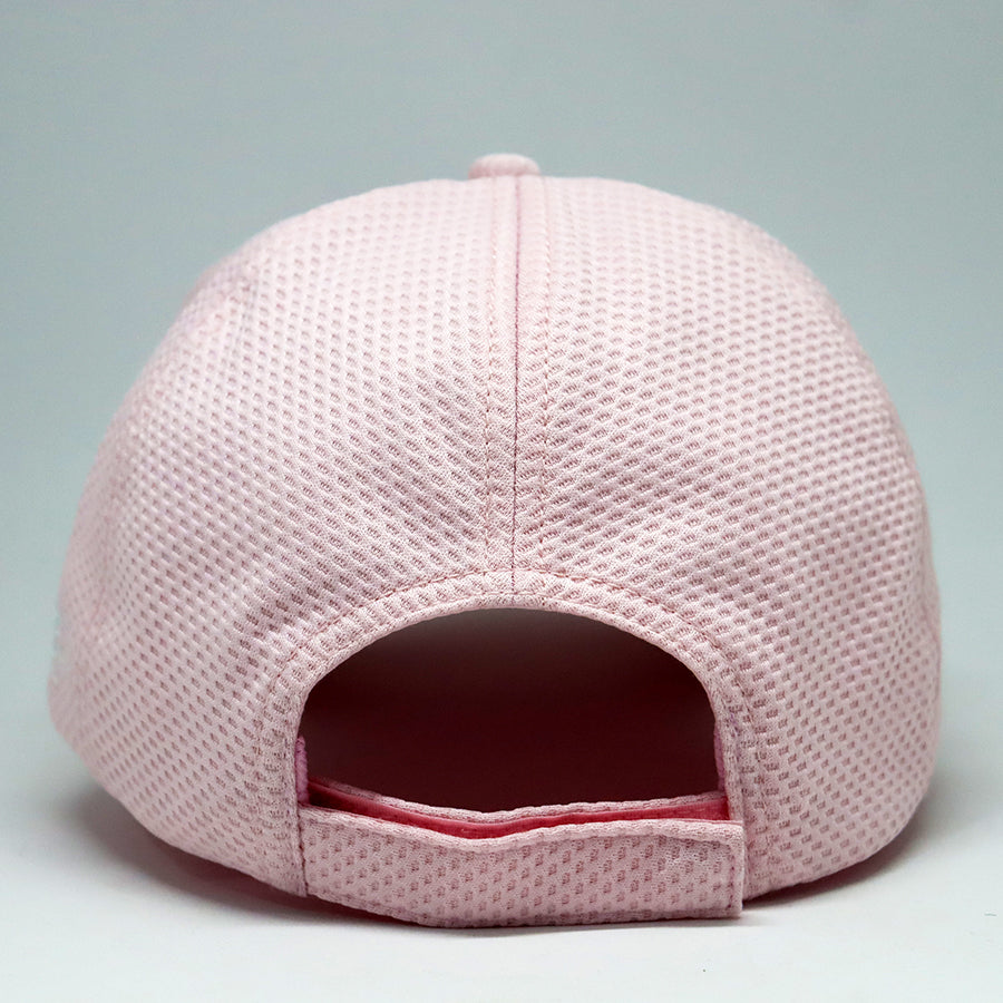 VT Shield Future Looks Bright Powder Pink Velcro Performance Hat - Adjustable Baseball Cap for Running, Golf, Outdoor Sports & Casual Wear