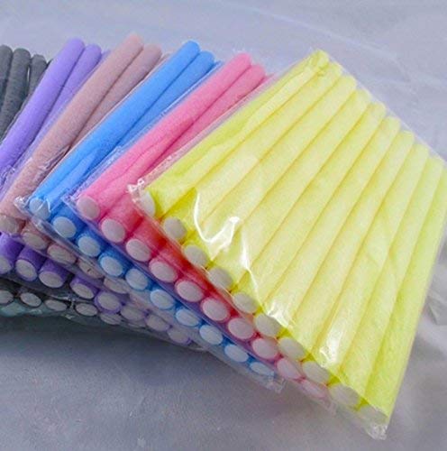 SIYAA Hair Rollers & Curlers Set of 10 - Professional Hair Styling Tools for Women & Girls - Perfect for Creating Beach Waves, Curls & Volume at Home or Salon