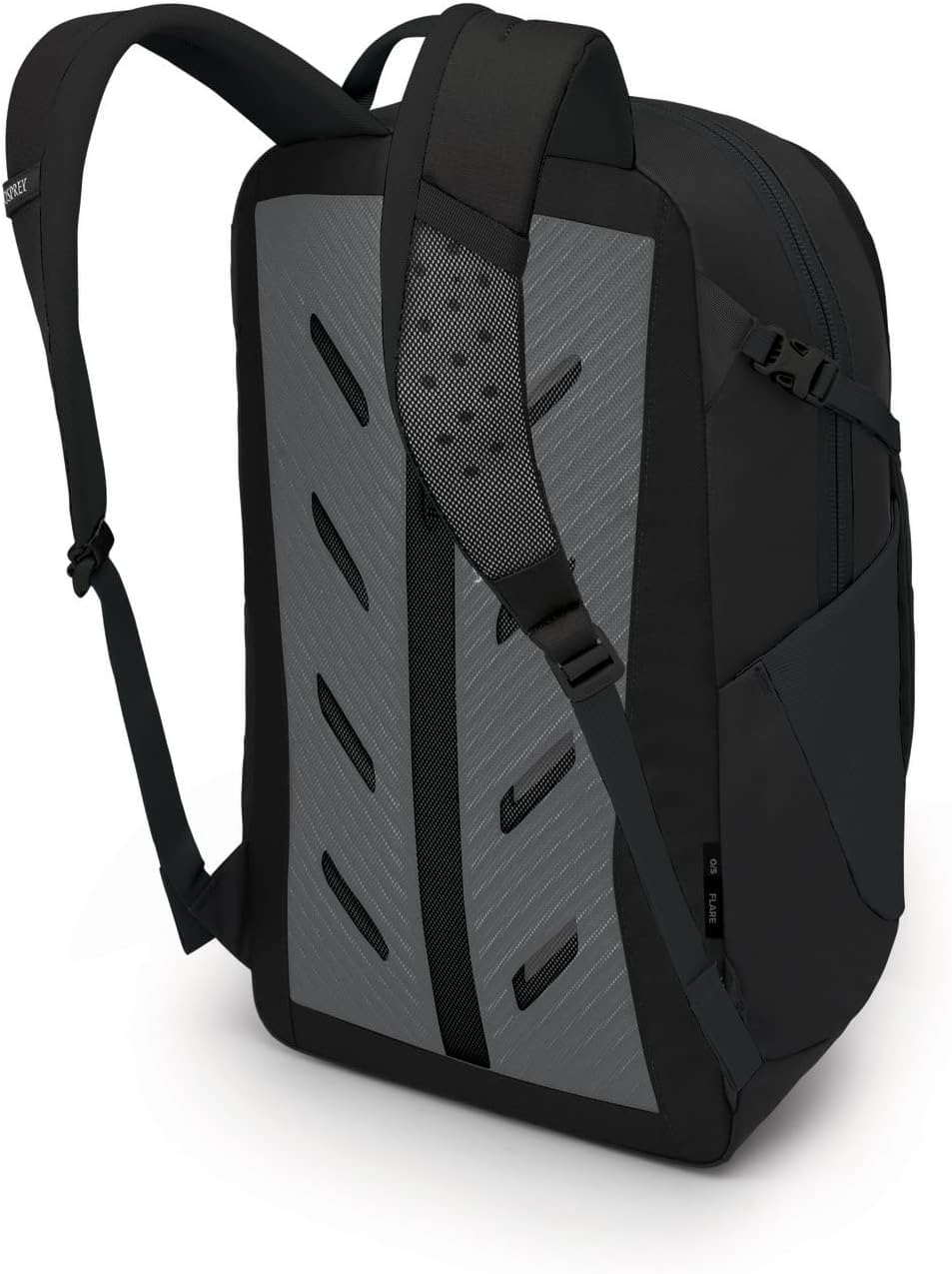 Osprey Flare Laptop Backpack - Water-Resistant 15.6 Inch Laptop Backpack with USB Charging Port, Perfect for Work, Travel & College Students | Durable Commuter & Business Backpack for Men & Women
