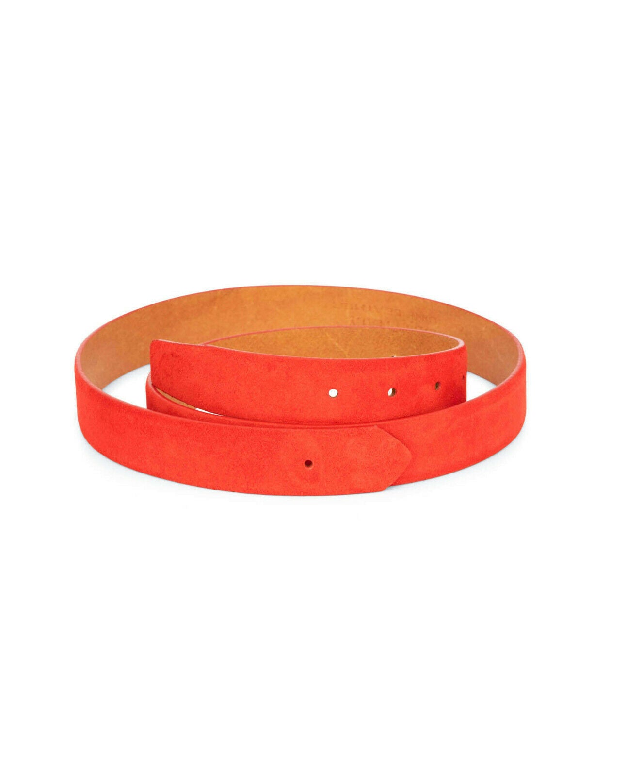 Premium Genuine Red Leather Belt Strap Replacement for Dunhill Suede - 30mm Width - Unisex Men's & Women's Fashion Accessory - Perfect for Formal Attire, Business Wear & Luxury Outfits