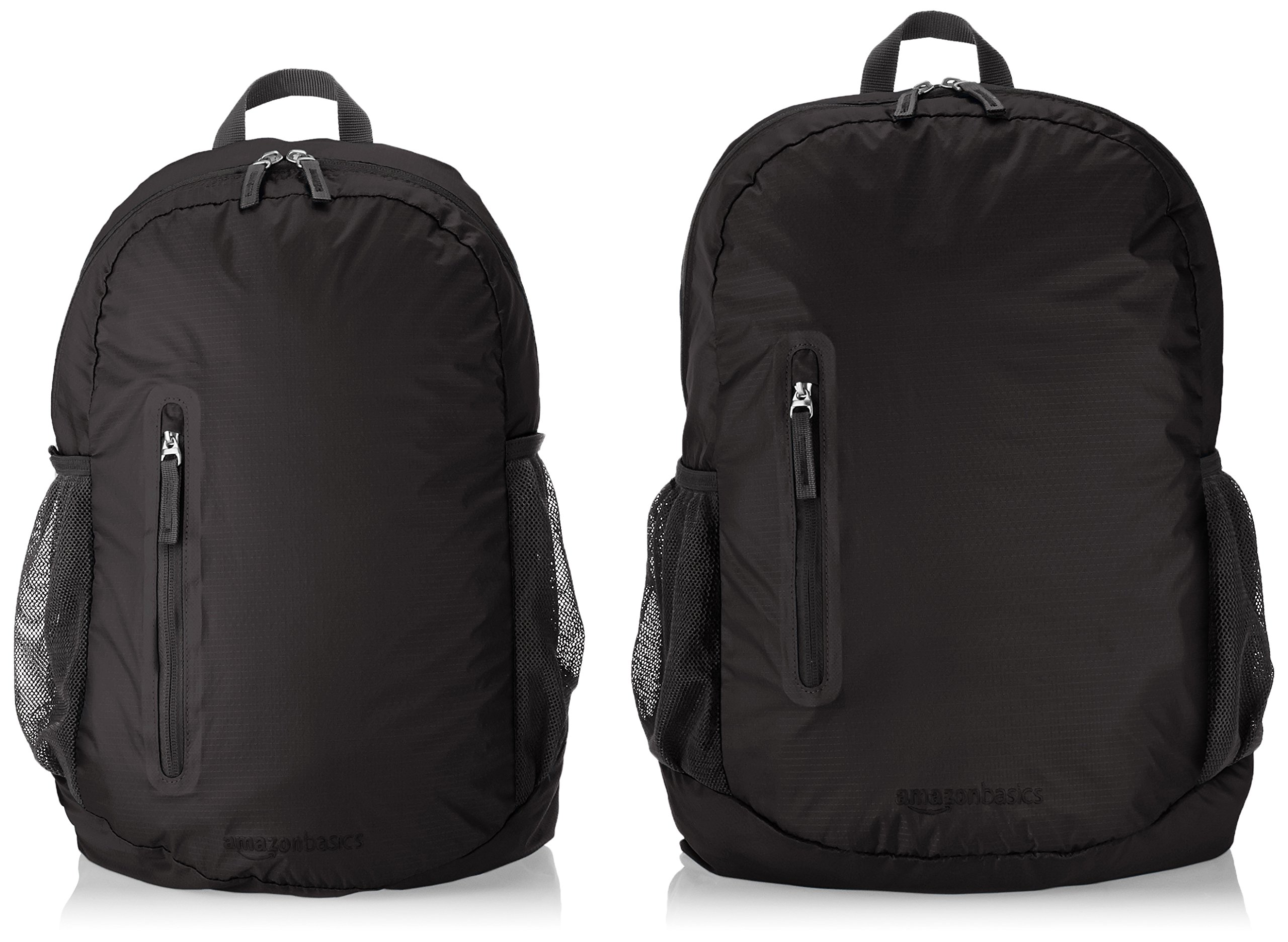 Amazon Basics Ultralight Portable Packable Day Backpack - Lightweight Travel Hiking Backpack for Men & Women, Foldable Daypack for Outdoor Activities, Gym, Commuting and Daily Use