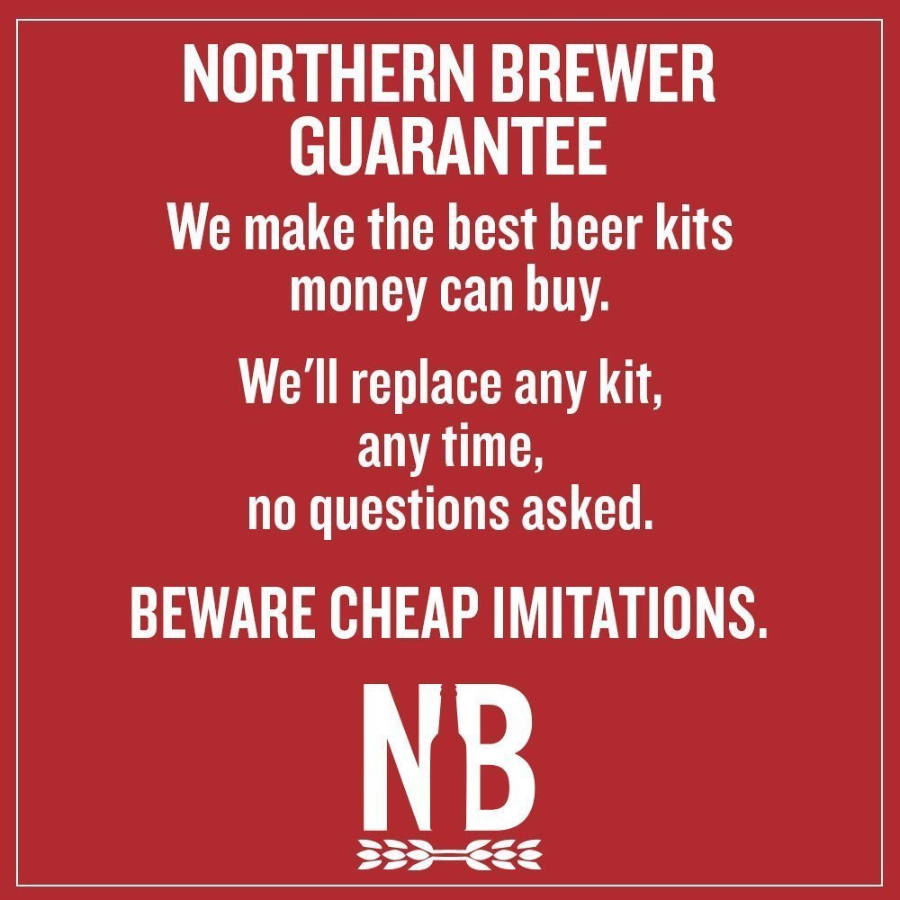 Northern Brewer Dead Ringer IPA India Pale Ale Extract Beer Recipe Kit - 5 Gallon Home Brewing Kit for Craft Beer Enthusiasts | Perfect for Homebrewing, Parties & Gifts