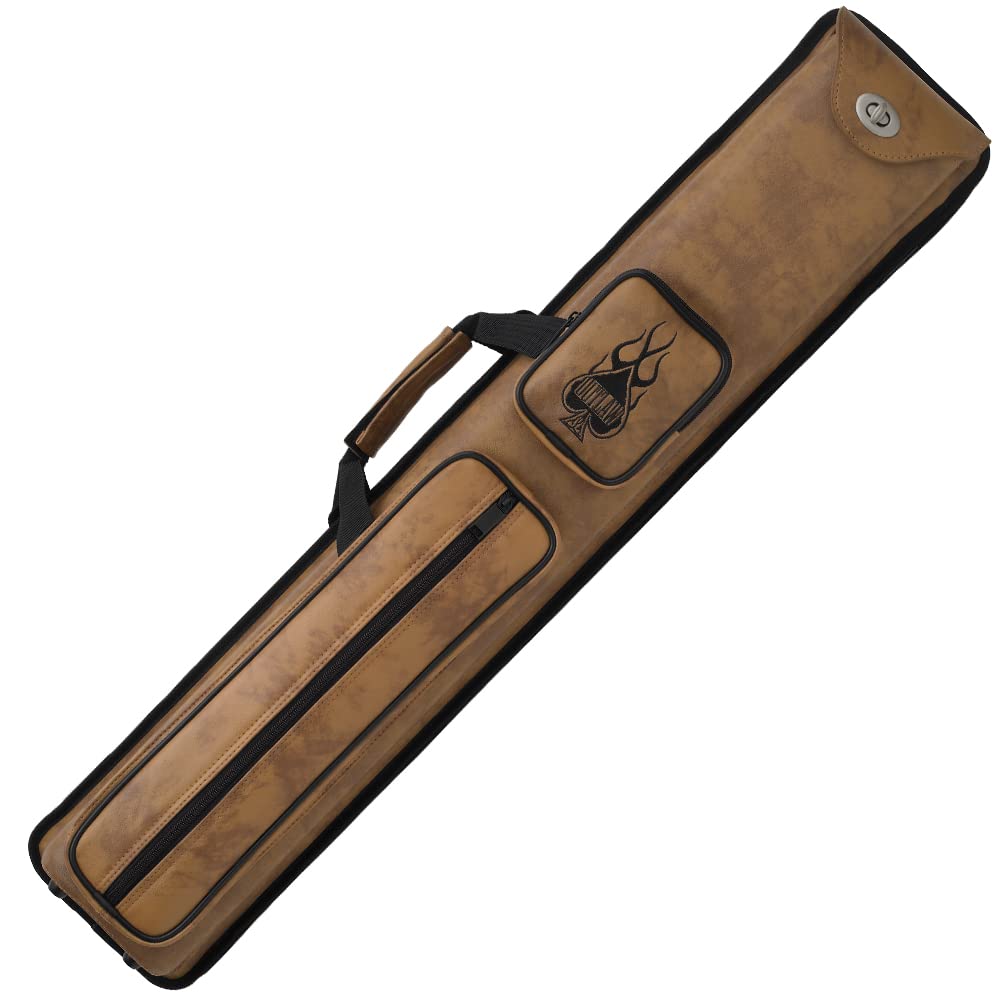 OUTLAW Nexus Pool Cue Hard Case - Holds 3 Butts & 5 Shafts | Durable Protection for Billiard Cues | Perfect for Pool Tournaments, Travel & Home Storage