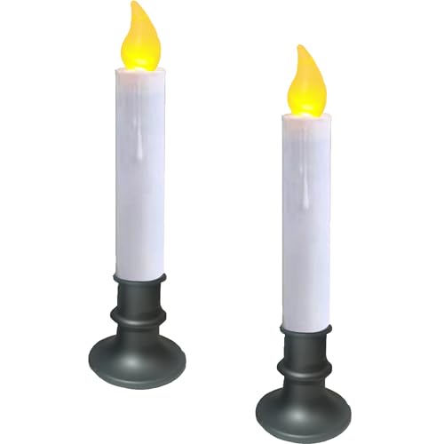 Brozne color holder window candles