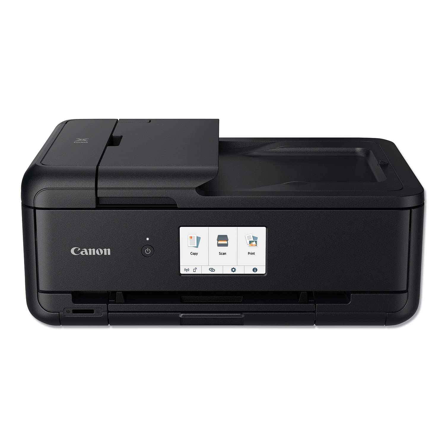Canon PIXMA TS9520 Wireless All-in-One Printer with Scanner, Copier, AirPrint & Google Cloud Print - Mobile Printing for Home & Office, Black, Alexa Compatible | Perfect for Remote Work, School Projects & Small Business Documents